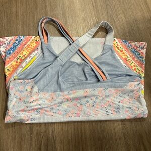 Lucky in Love Blue and Multicolor Camisole